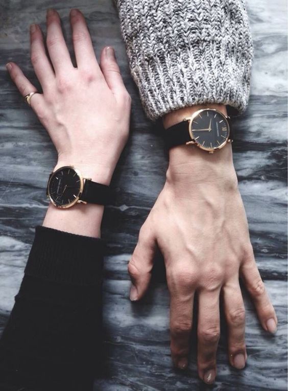 Reloj pulsera de piel