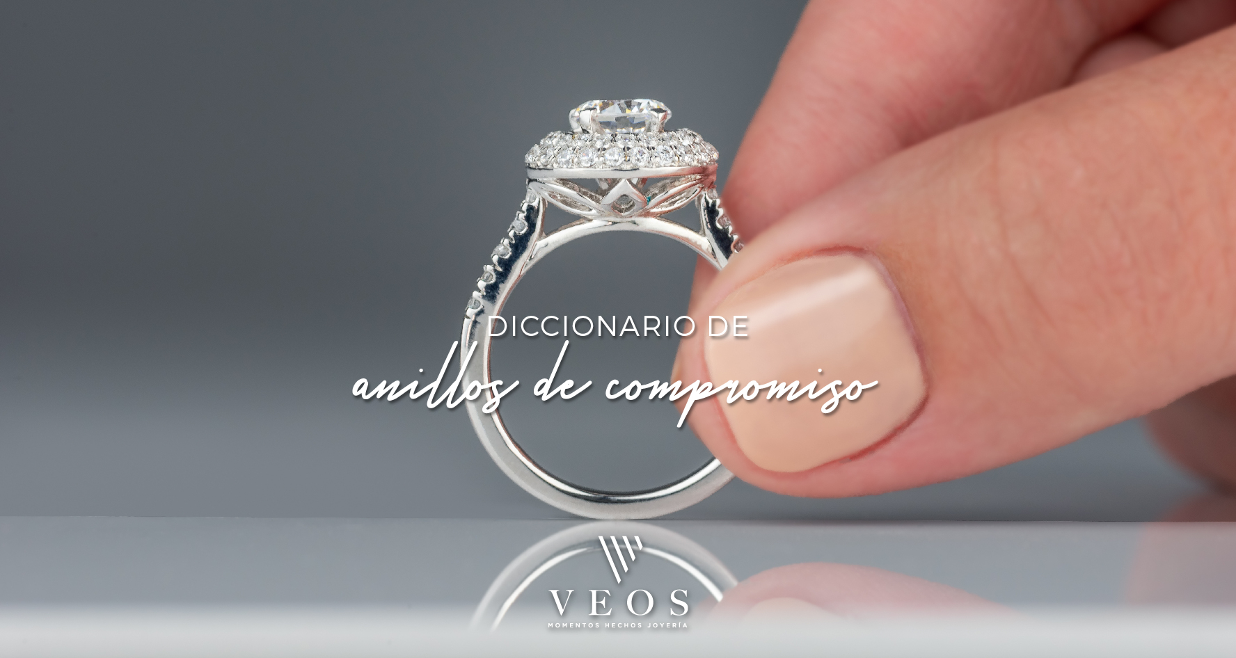 Diccionario de anillos de compromiso Joyas Veos