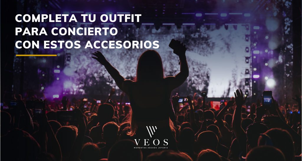 Completa tu outfit para concierto con estos accesorios