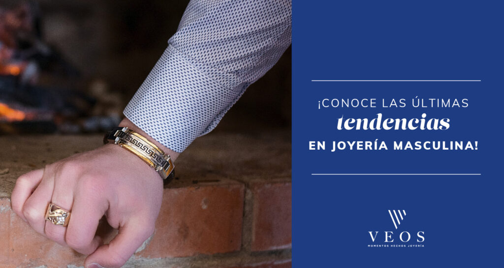 Conoce las últimas tendencias en joyería masculina